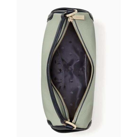 Kate Spade Pebbled Leather Crossbody Bag Light Pistachio Multi - Picture 16 of 16